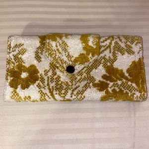 Vintage upholstered wallet for women
